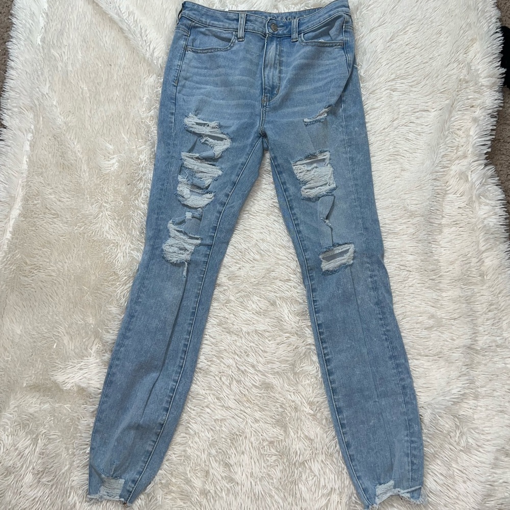 Highest Rise Ripped Jeggings